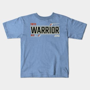 Tokyo Warrior From Japan Kids T-Shirt